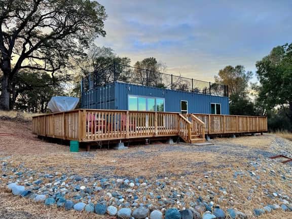 Unique Container Home · 20 Acres · EV Charger